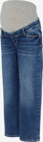 MAMALICIOUS Zvonové kalhoty Džíny 'Milano' – modrá: přední strana