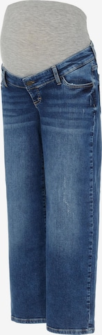 MAMALICIOUS Wide leg Jeans 'Milano' in Blauw: voorkant