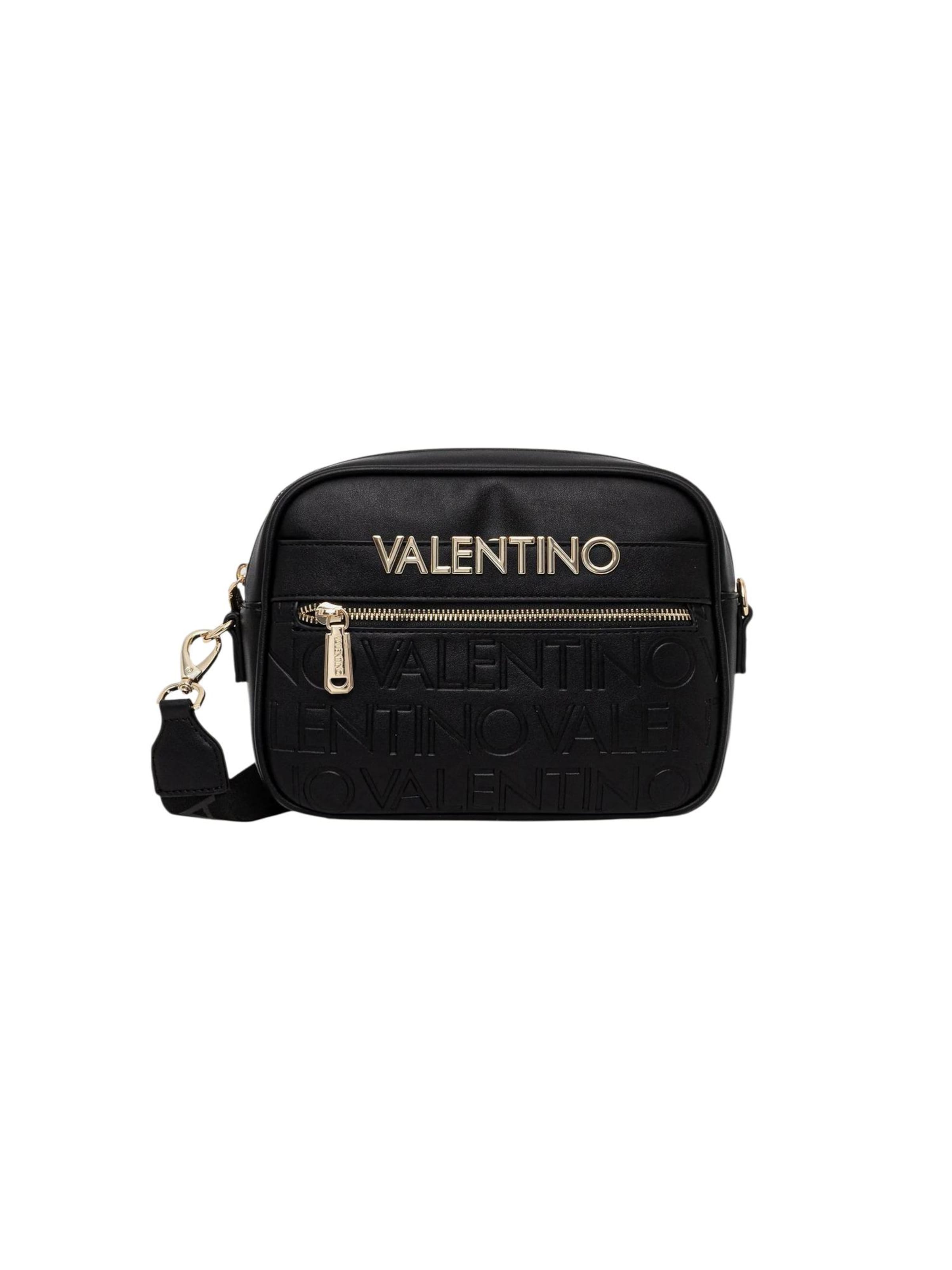 VALENTINO - Bolso de hombro 'CORA' en negro: frente