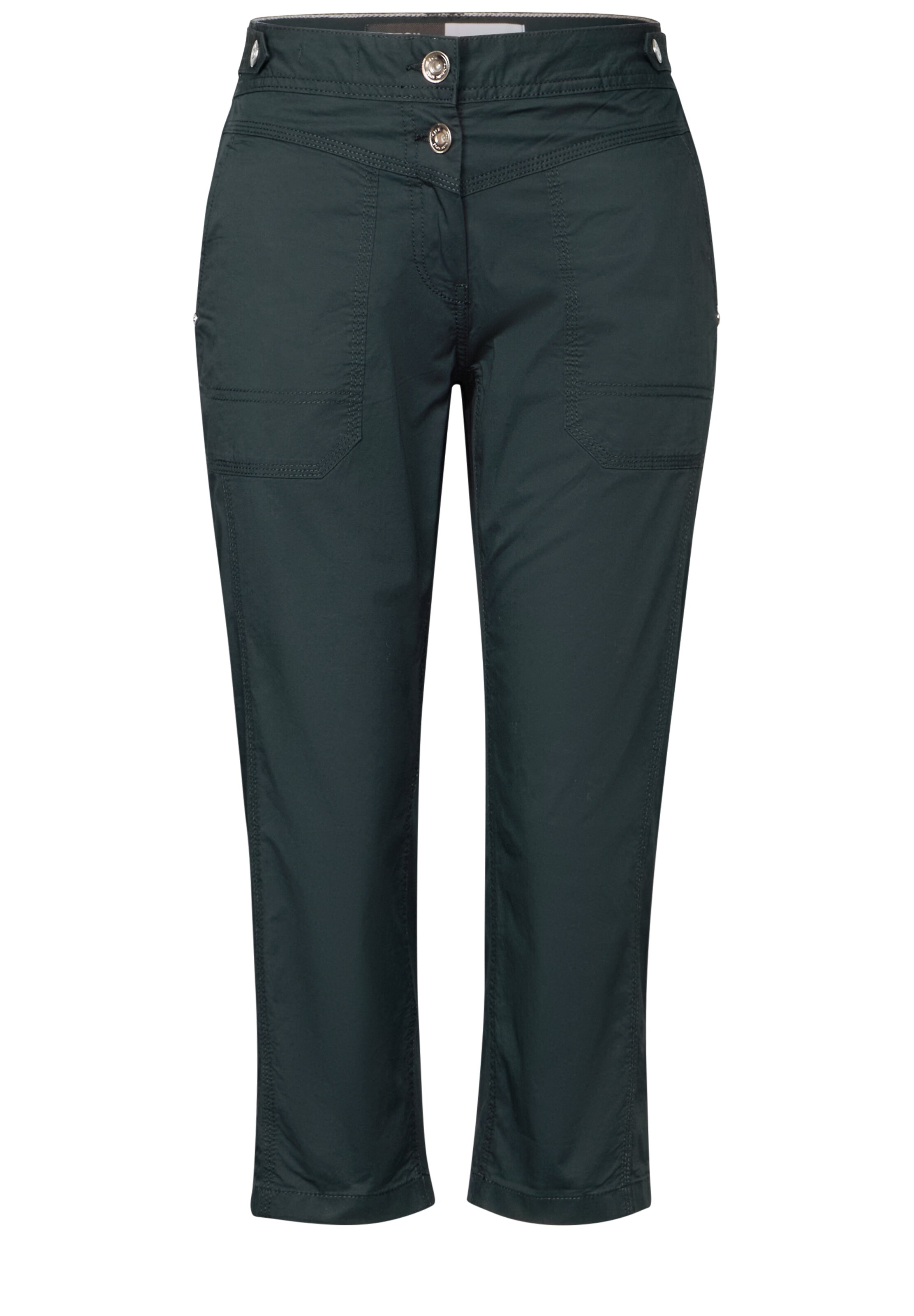 CECIL Slimfit Hose in Grün: Vorderseite