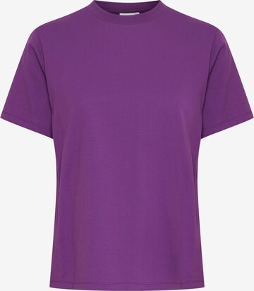 ICHI - Camisa 'PALMER' em roxo: frente