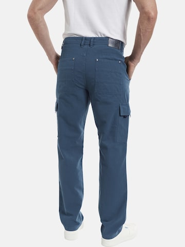 Regular Pantalon cargo 'Macha' Jan Vanderstorm en bleu