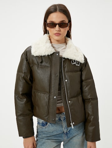 Koton Winter jacket in Green: front