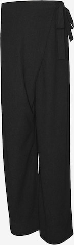 MAMALICIOUS Широкий Штаны 'MLCAILEEN' в Черный: спереди