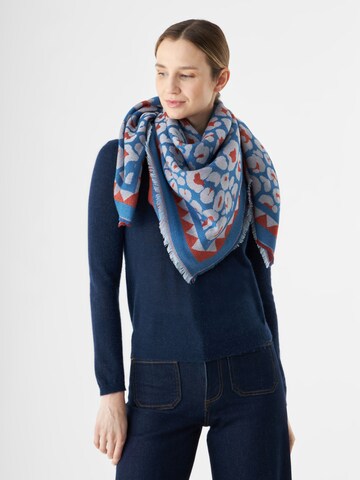 Foulard CODELLO en bleu : devant