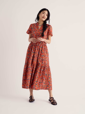 Robe Seasalt Cornwall en orange : devant
