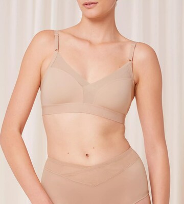 TRIUMPH T-shirt Bra 'Shape Smart N' in Beige