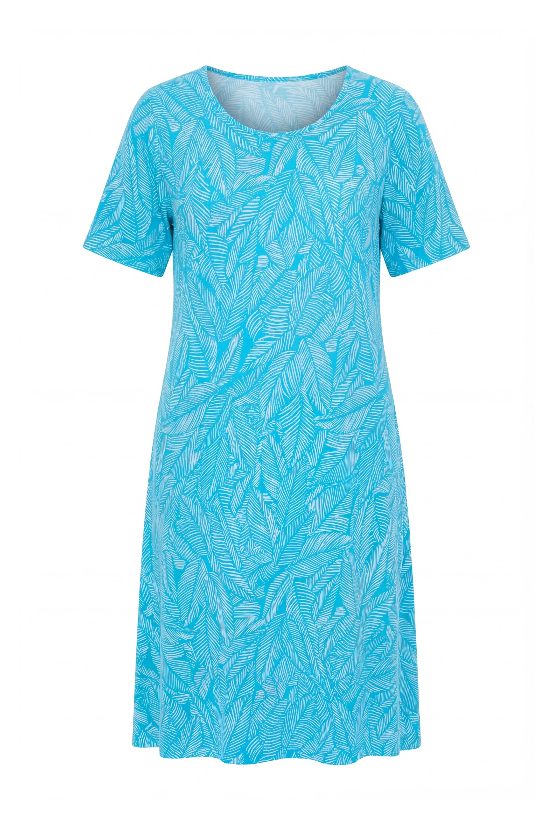 Ulla Popken Kleid in Blau: Vorderseite