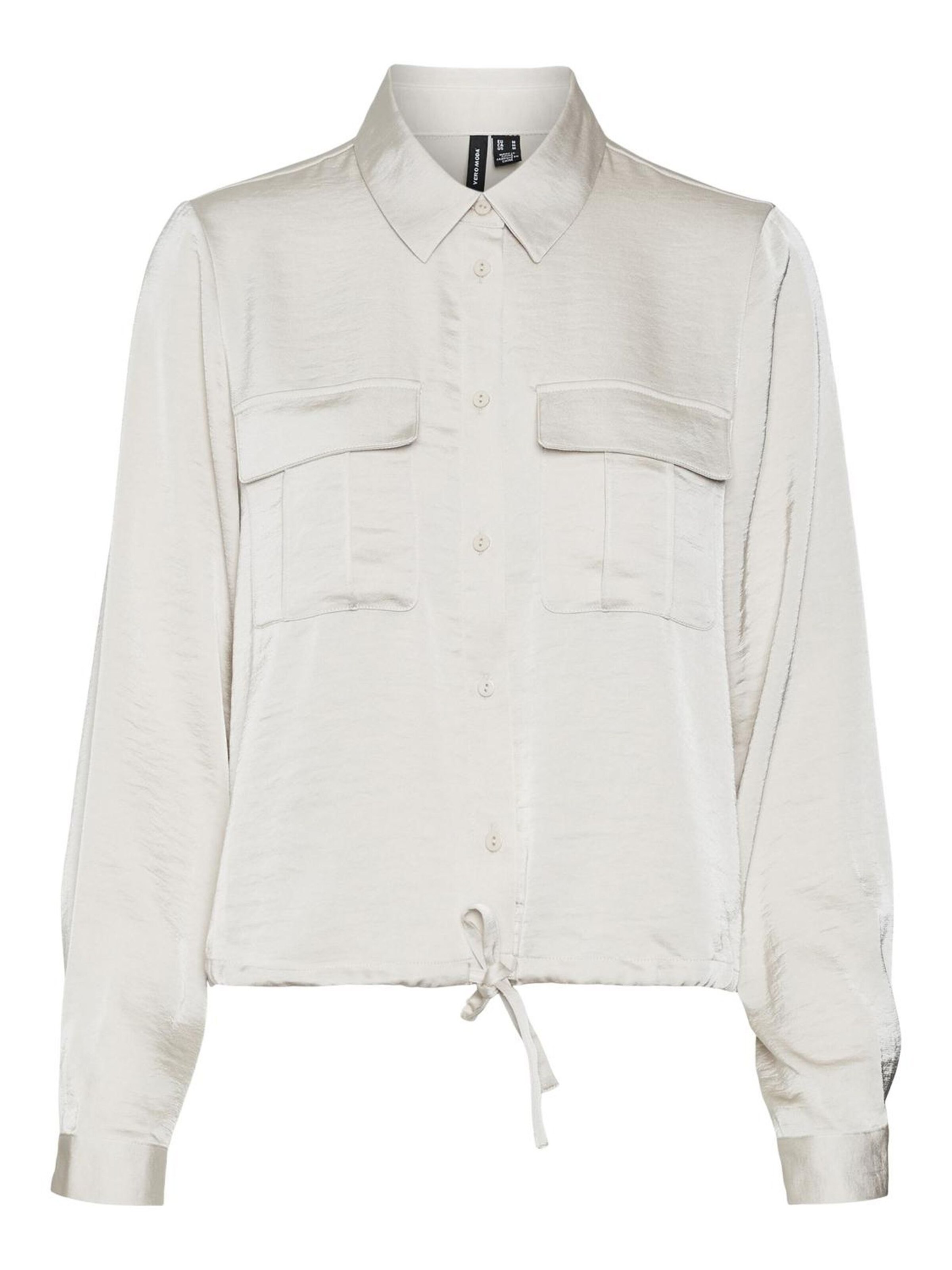 VERO MODA Bluse in Beige: Vorderseite