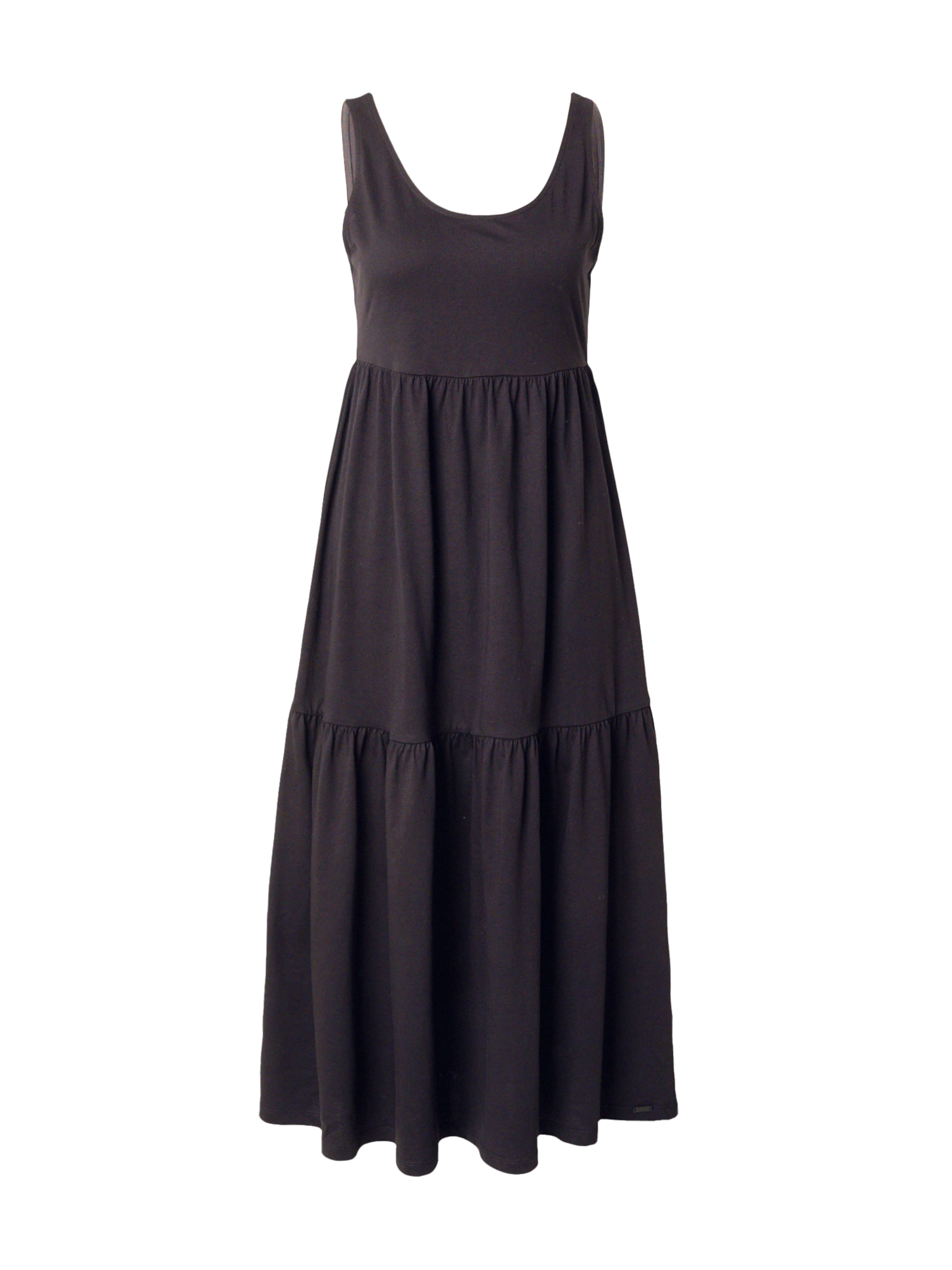 QS Kleid in Schwarz: Vorderseite