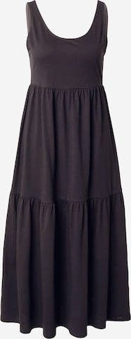 Robe d’été QS en noir : devant