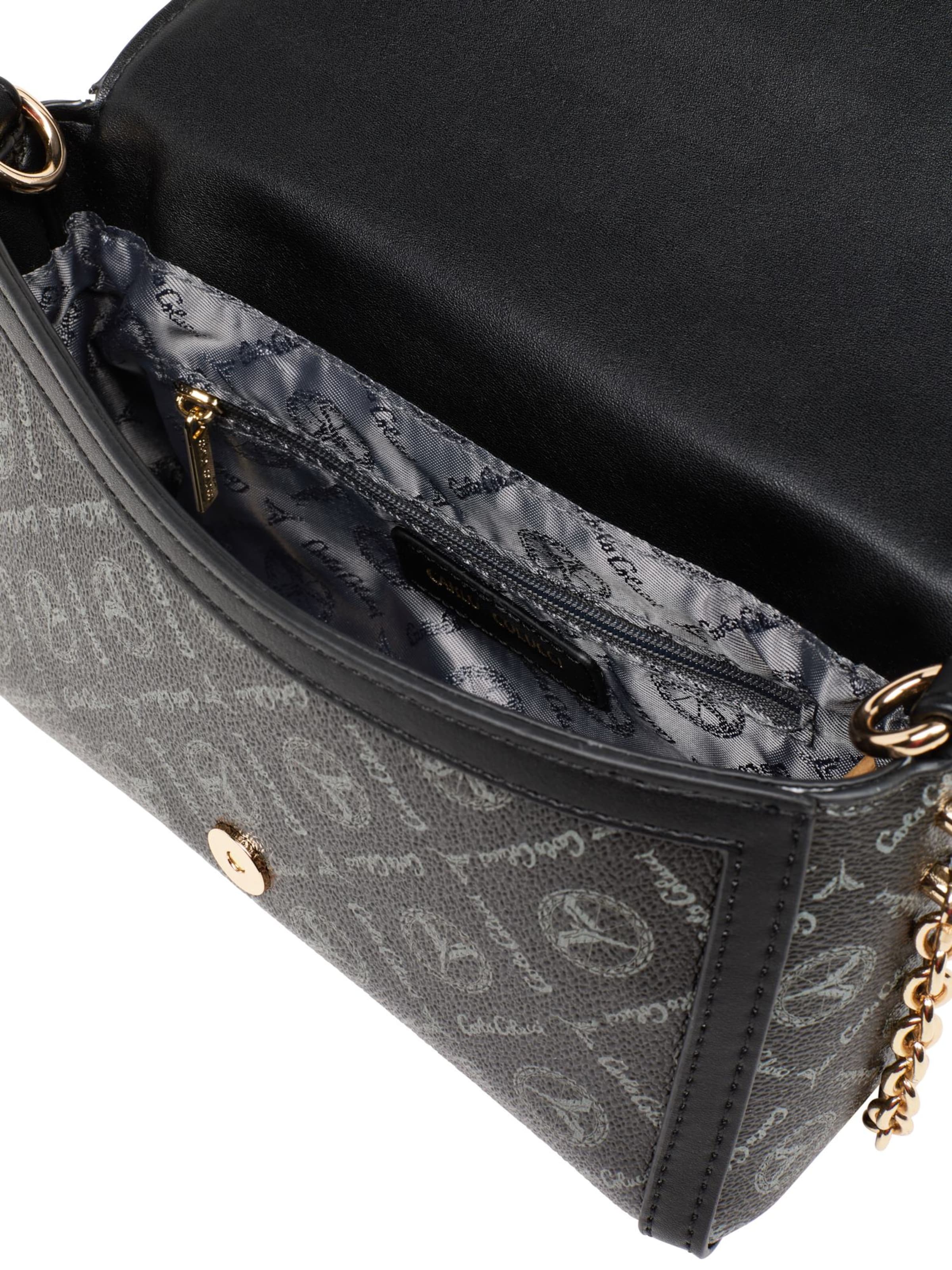 Sac bandoulière 'Delia' Carlo Colucci en noir