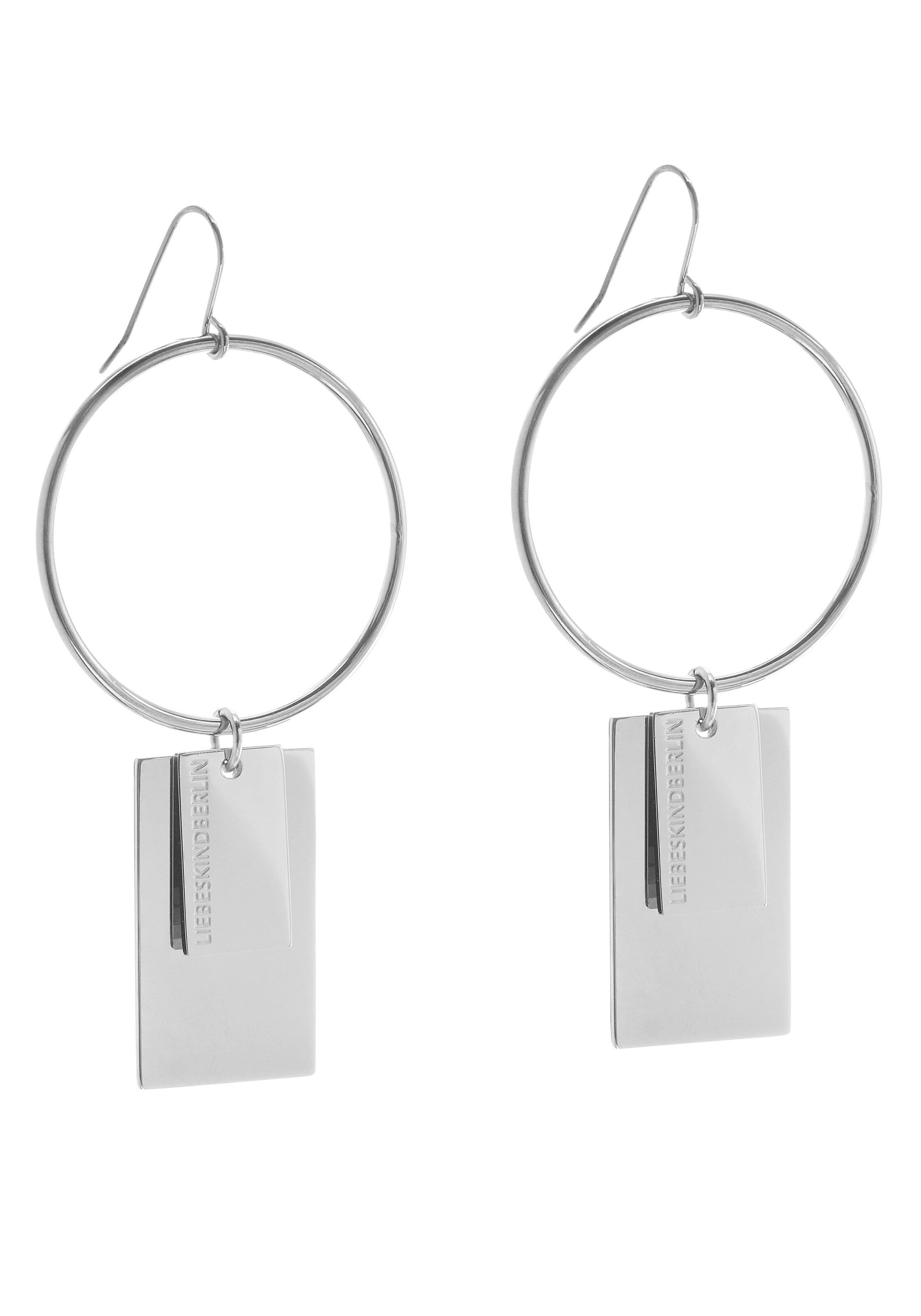 Liebeskind Berlin Oorbellen in Zilver: voorkant