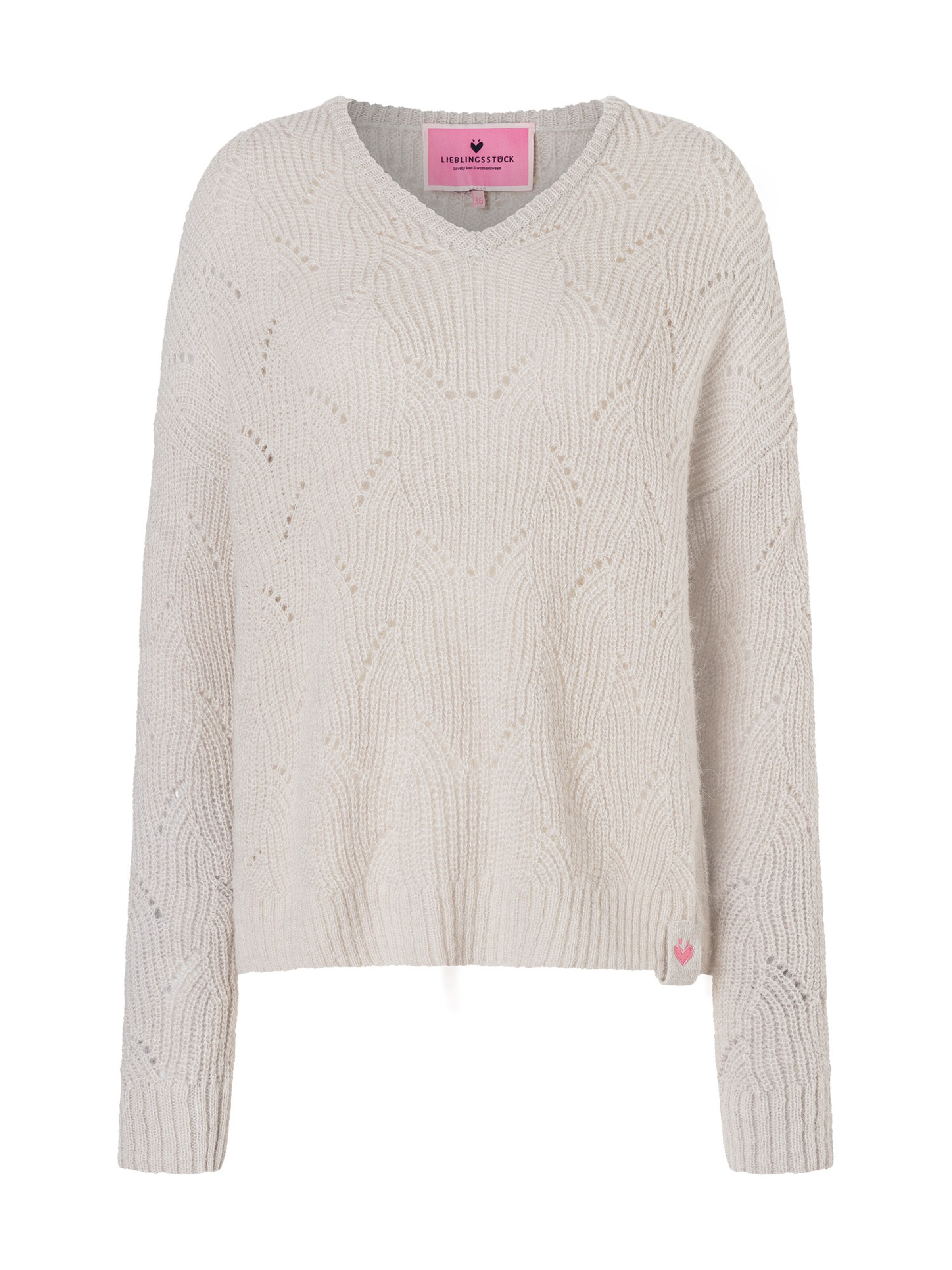 LIEBLINGSSTÜCK Pullover 'Sölve' in Beige: Vorderseite
