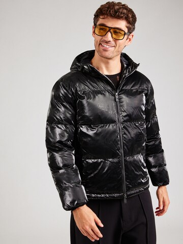 EA7 Emporio Armani Winterjas in Zwart: voorkant