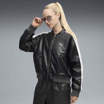 PUMA Between-season jacket in Black: front