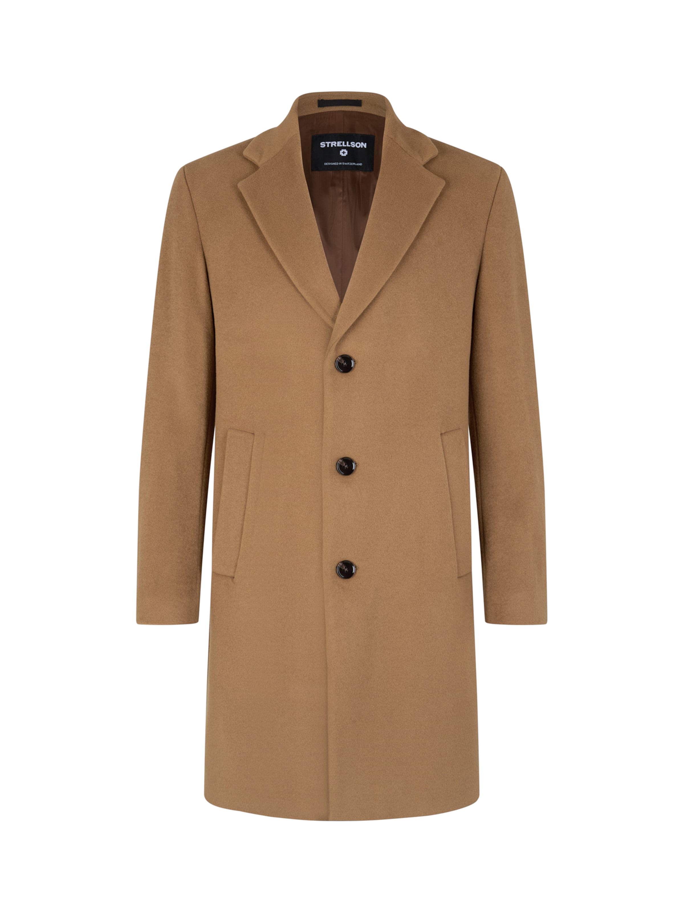 STRELLSON Mantel 'Adria 3.0' in Braun: Vorderseite