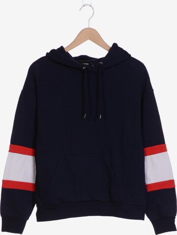 Monki Sweatshirt & Zip-Up Hoodie in M in Blue: front