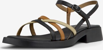 CAMPER Sandals 'Dana Twins' in Black: front