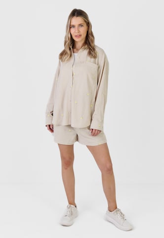 Kleinigkeit Blouse 'Kim Cordashian' in Beige