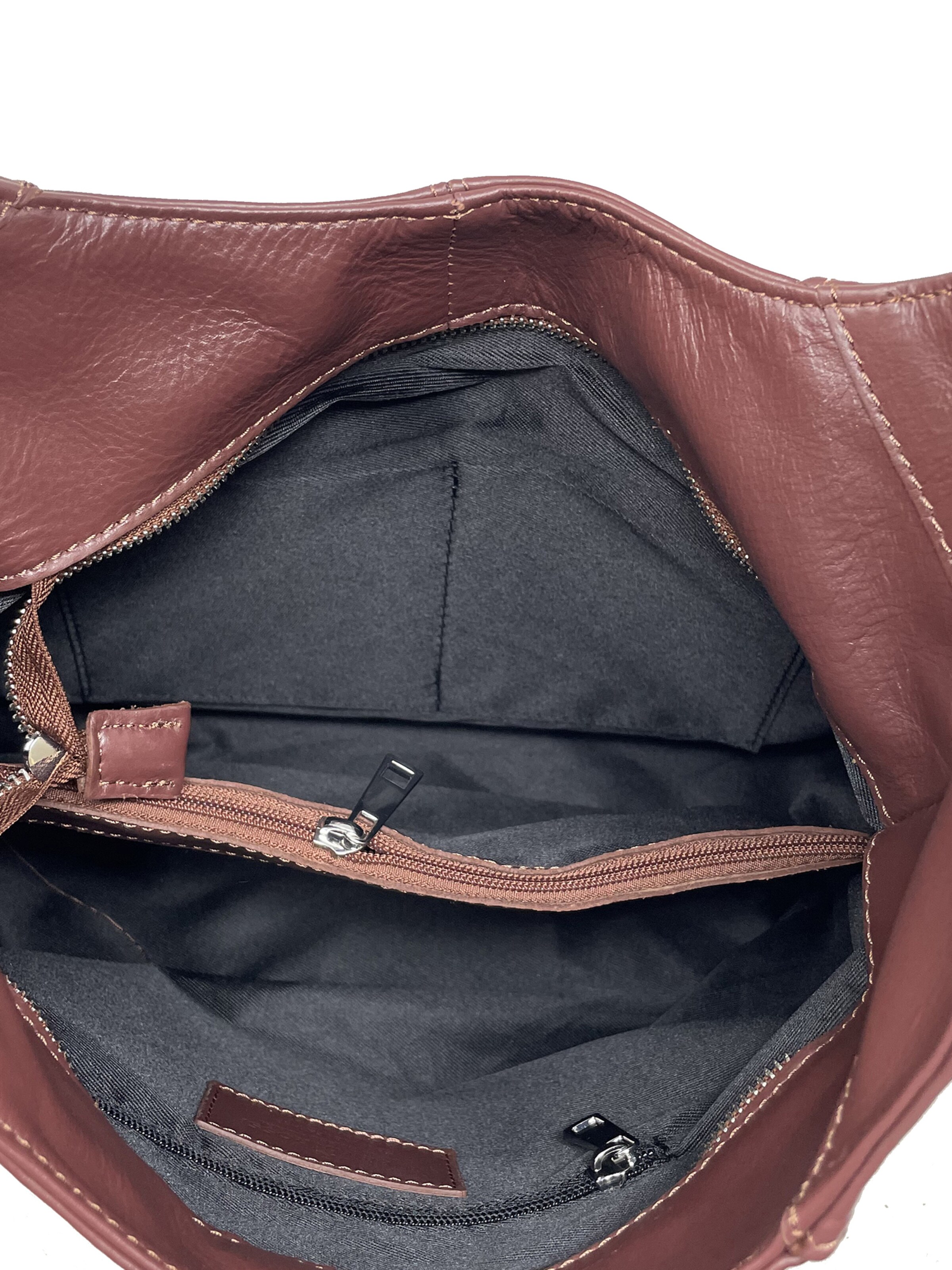 CHICCA BORSE Schoudertas in Bruin