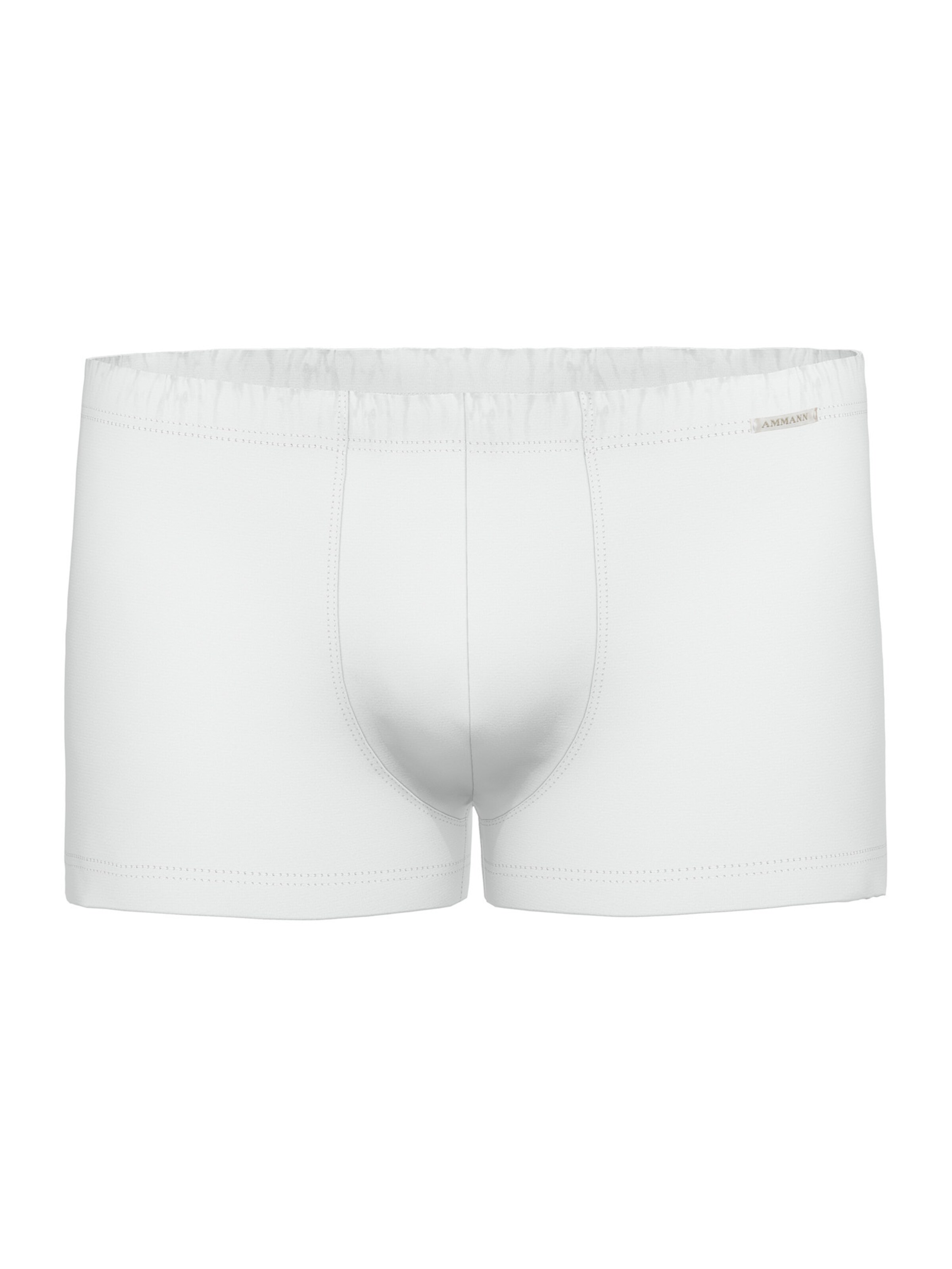 Ammann Boxer shorts ' Micro Modal ' in White: front