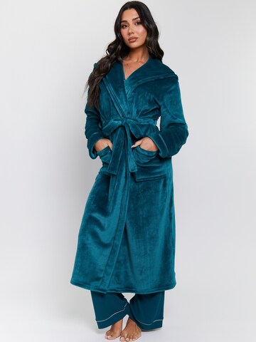 Loungeable Long Bathrobe in Green