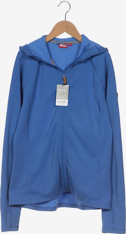 Fjällräven Sweatshirt & Zip-Up Hoodie in M in Blue: front