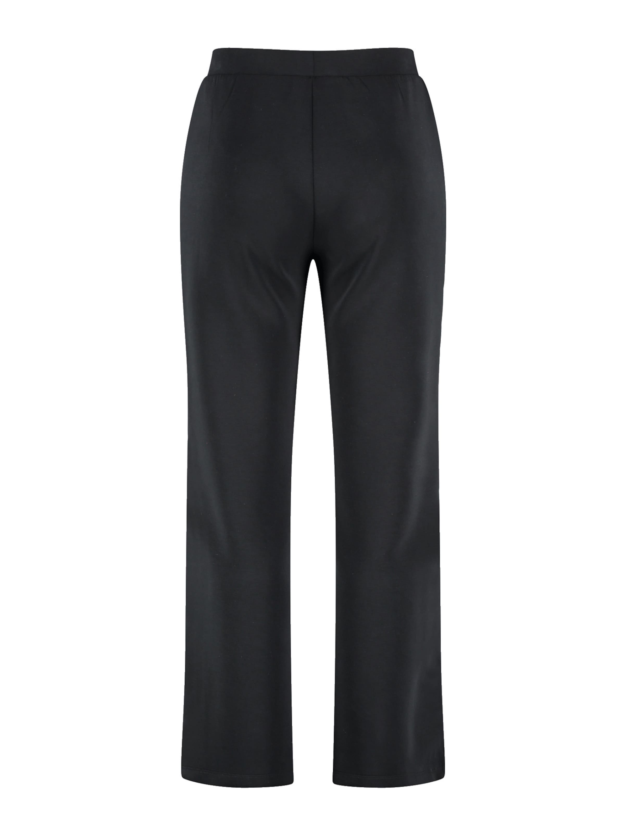 TAIFUN Wide leg Pants in Black