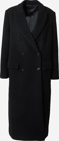 Manteau mi-saison Sisley en noir : devant