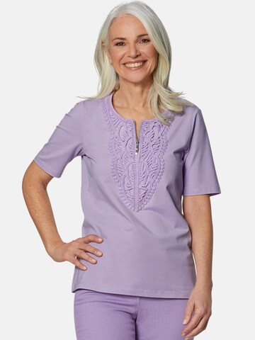 T-shirt Goldner en violet : devant