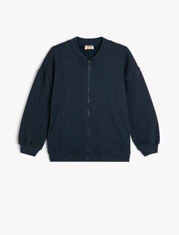 Koton Sweat jacket in Blue: front