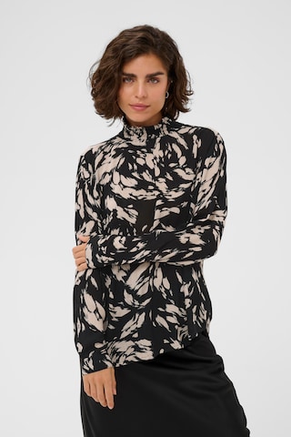 Kaffe Blouse 'Amber' in Black: front