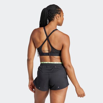 ADIDAS PERFORMANCE Bustier Sport-BH in Schwarz