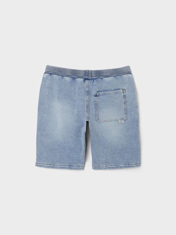 NAME IT Regular Shorts 'Ryan' in Blau