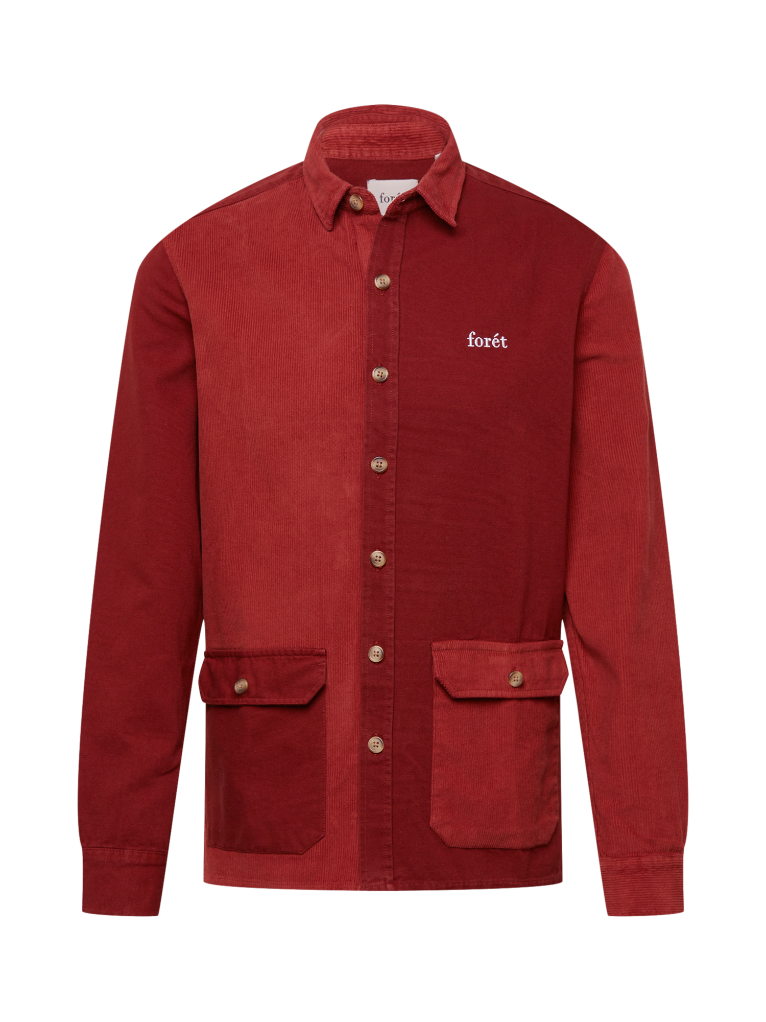 Più sostenibile Abbigliamento forét Camicia DREAM in Rosso, Rosso Sangue 