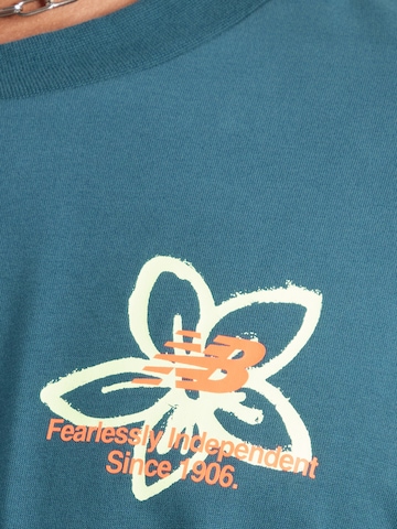 new balance Μπλουζάκι σε πράσινο