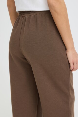 Fransa - Pierna ancha Pantalón 'PRIYA ' en marrón