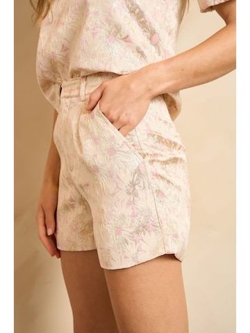 LOFTY MANNER Top 'RC301 - Top Nathalia' in Beige
