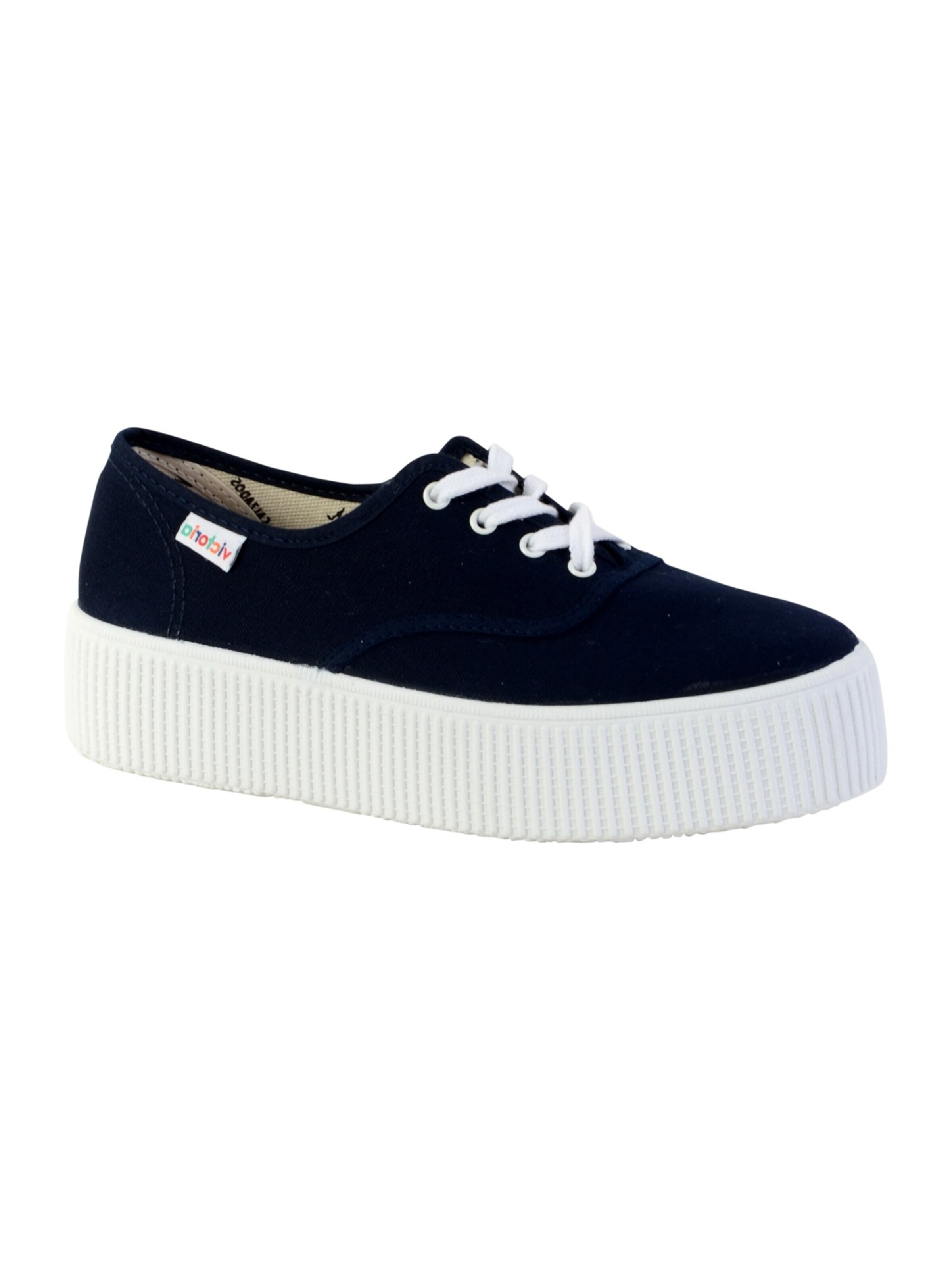 Chaussure de sport à lacets victoria en bleu