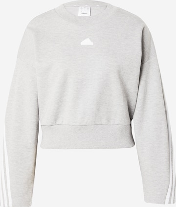 ADIDAS SPORTSWEAR - Sweatshirt de desporto 'Future Icons 3' em cinzento: frente