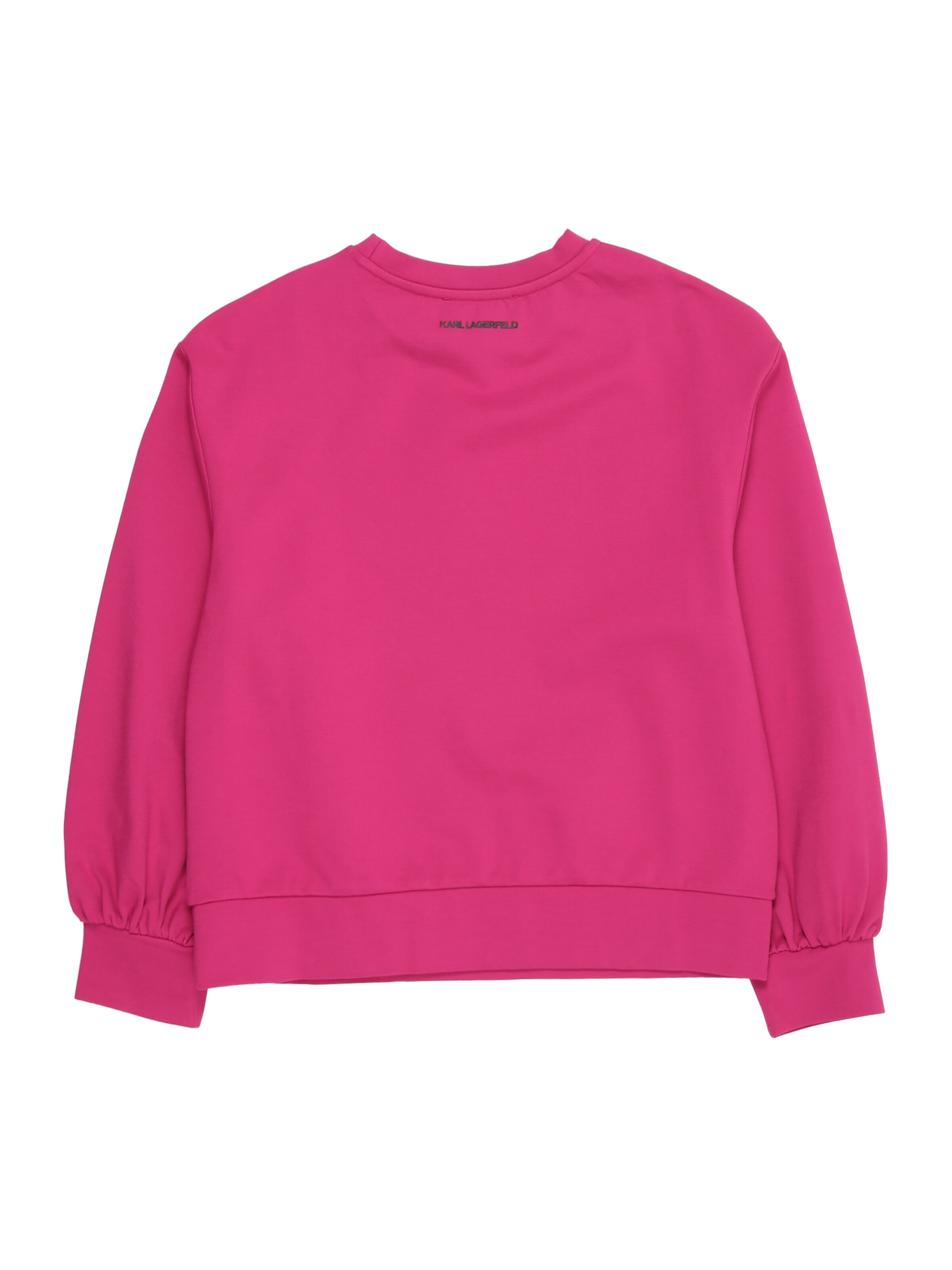 Bluză de molton de la Karl Lagerfeld pe roz