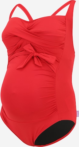 petit amour Swimsuit 'ADA' in Red: front