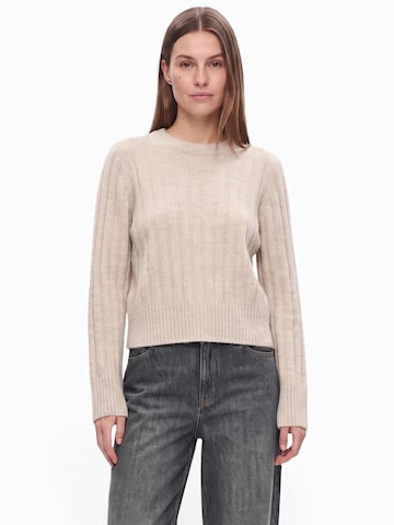 VERO MODA Πουλόβερ 'VMBANG' σε μπεζ: μπροστά