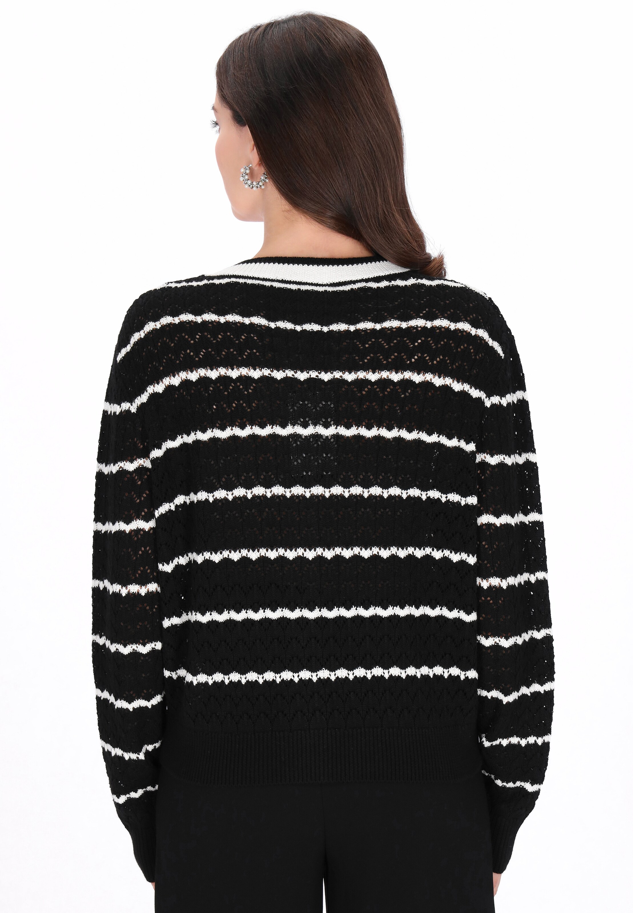 Cardigan usha BLACK LABEL en noir