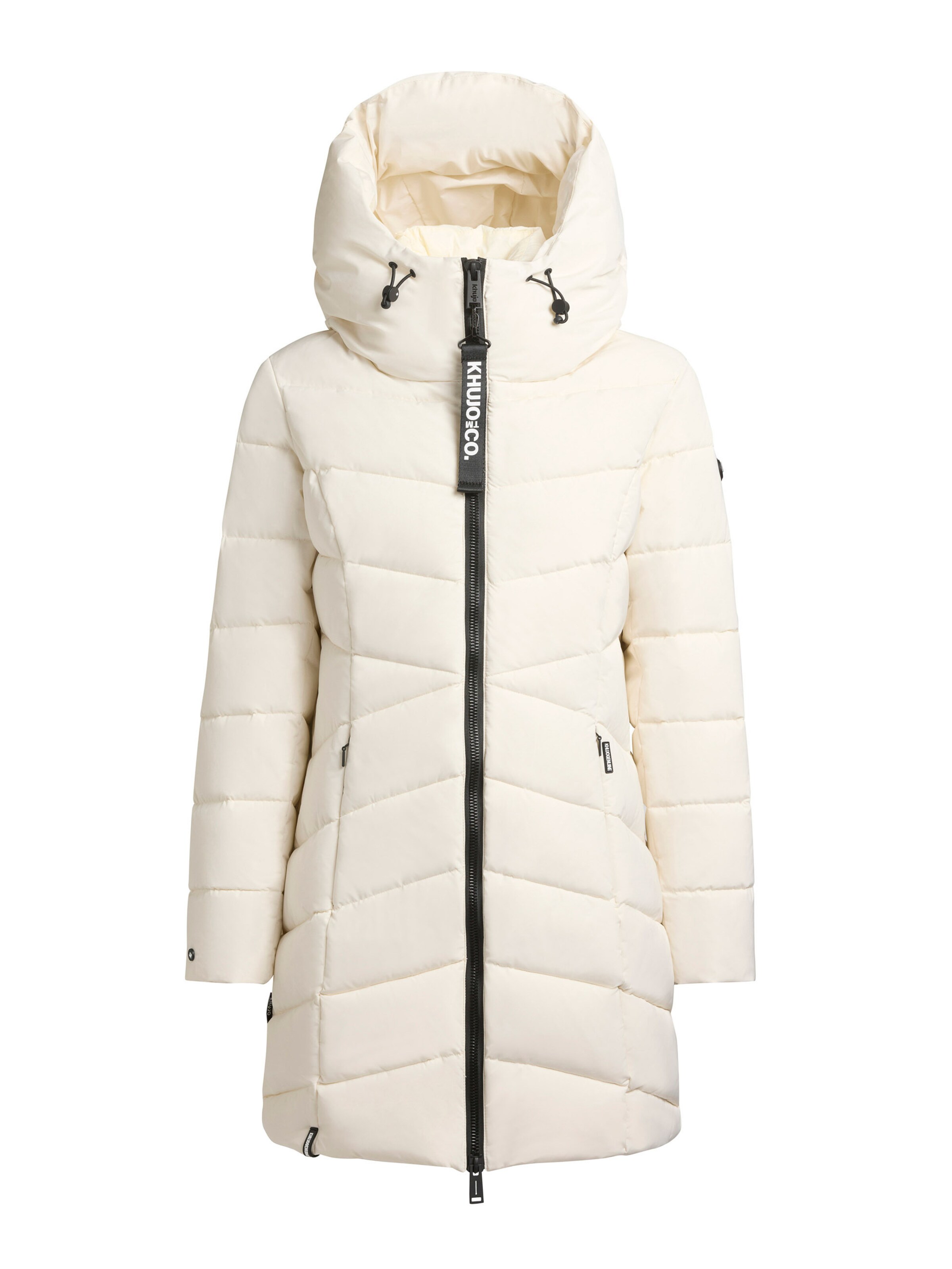 khujo Winter coat 'Dier' in White: front