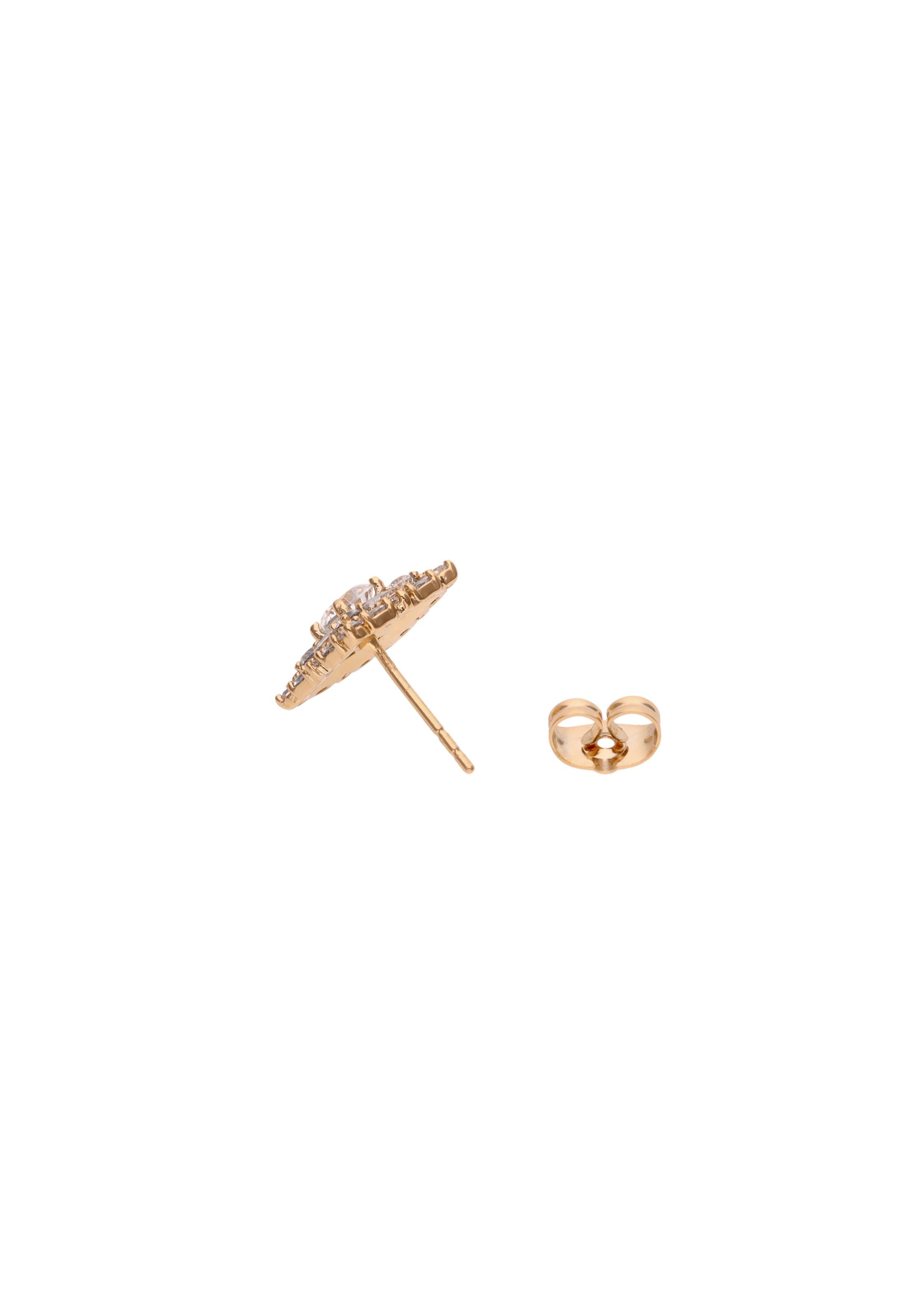 Boucles d'oreilles faina en or