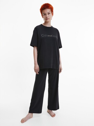 Calvin Klein Underwear Pajama in Black: front