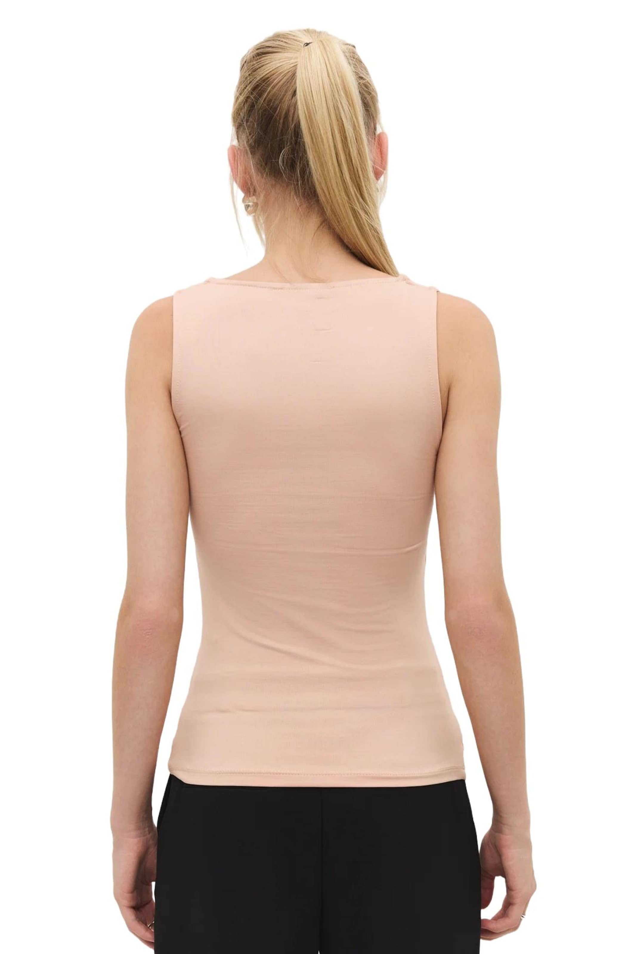 No Matter What Top in Roze