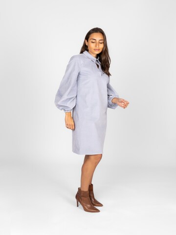 WEARABLE STORIES Dress 'Axelle' in Blue: front